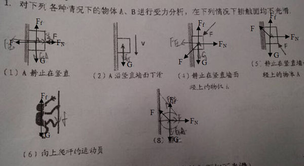 高一物理题画图1-5_360问答