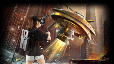 TGS2016：微星VR One背包电脑亮相展会 两块电池足够