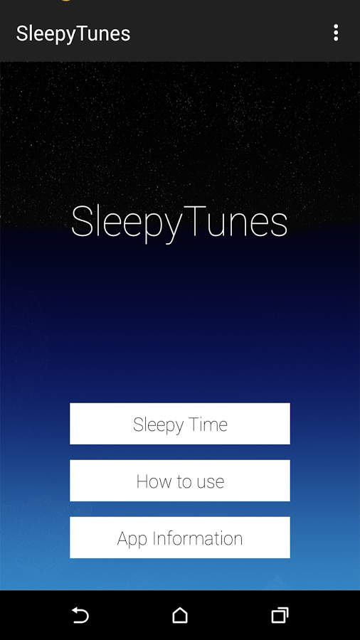 SleepyTunes: Music Timer截图1