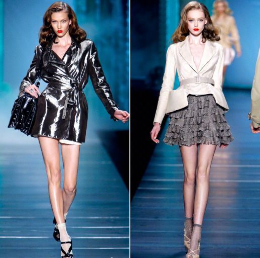 迪奥T台的 邦女郎 ,蕾丝雪纺,艳色霓裳,哪一款惊