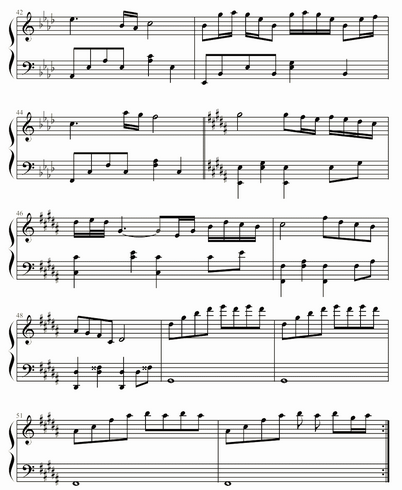 求最初的梦想的钢琴谱,伴奏用的!_360问答