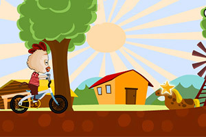 农场小鸡自行车,农场小鸡自行车小游戏,360小