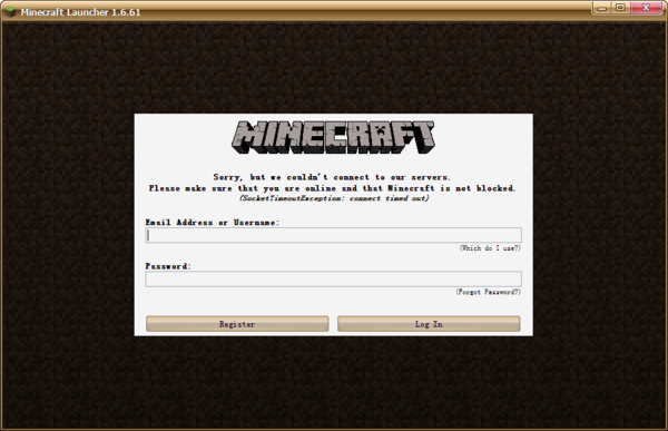 我是minecraft我的世界正版 输入账号密码后登