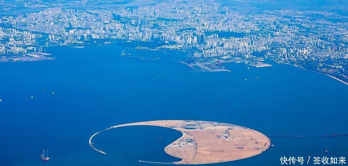 我国海上有一个八卦岛,斥50亿人工打造,比35