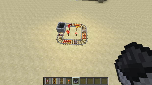 我的世界矿车红石脉冲怎么做么么哒_360问答