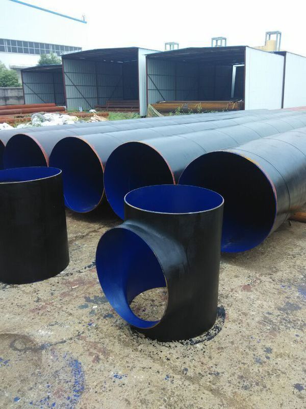 循环水管钢管除锈防腐〝四油一布〞处理法人工