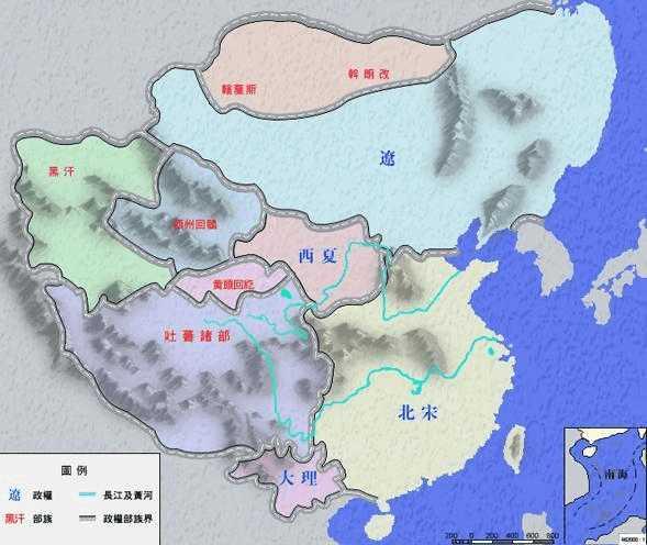 中国的朝代史和历代版图,看看哪个朝代的疆土