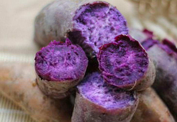 sweet potato,日本名:紫のサツマイモ),是指薯肉颜色为紫色的甘薯