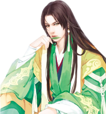 古风手绘美男立绘_手绘