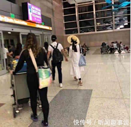 范冰冰李晨现身美国机场准备回国,网曝二人在