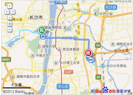 在长沙高叶塘乘车去广益实验中学怎么走_360