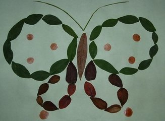 幼儿园手工制作大全树叶贴画怎么做_360问答