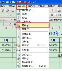 Excel 表格里怎么设置 两组数据对比的曲线图_