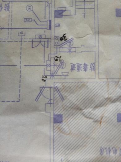 这是人防防空地下室的一部分图纸,密闭通道的