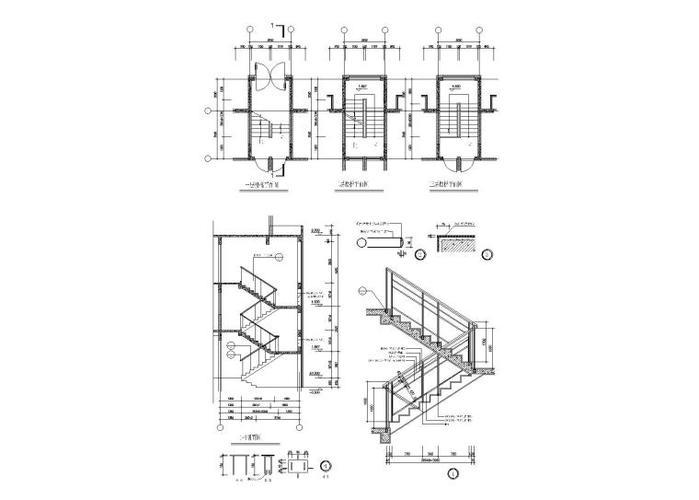 楼梯节点详图实例展示（楼梯节点详图案例分析楼梯节点详图设计要点） 结构地下室施工 第5张
