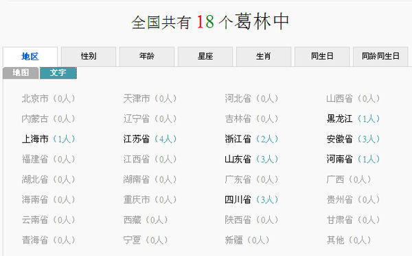 全国有多少个名字叫葛林中的_360问答
