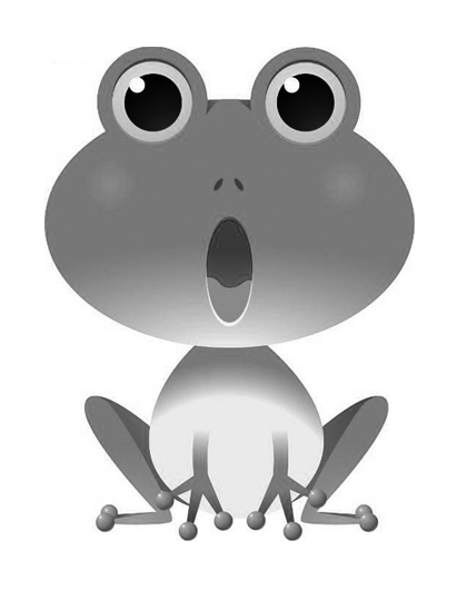 ps怎么画青蛙,特别是脚_360问答