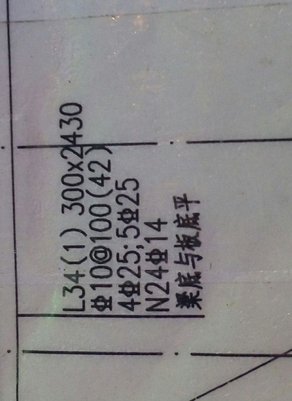 图纸括弧里箍筋表示后面图纸里42是钢筋装修设计意思章成都图片