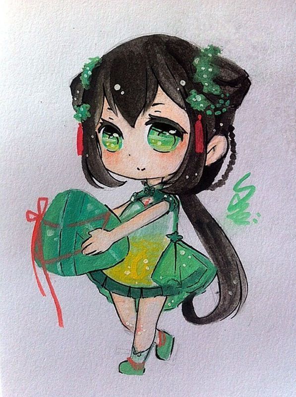 s君画的奇迹暖暖Q版香罗端午_360问答