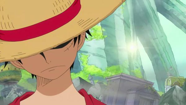 素描路飞笑起来一只手扶着帽子的头像_360问答