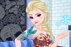 <em>冰雪女王</em>纹身,<em>冰雪女王</em>纹身小<em>游戏</em>,360小<em>游戏</em>