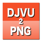 DJVU to PNG Converter