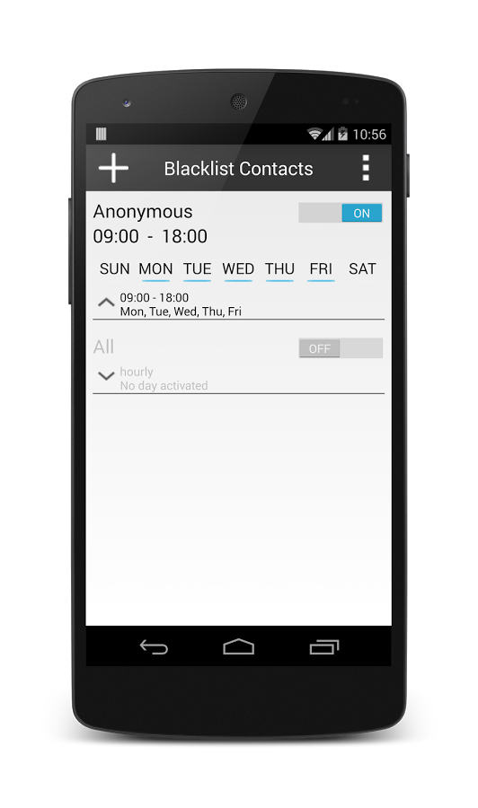 Blacklist Contacts截图2