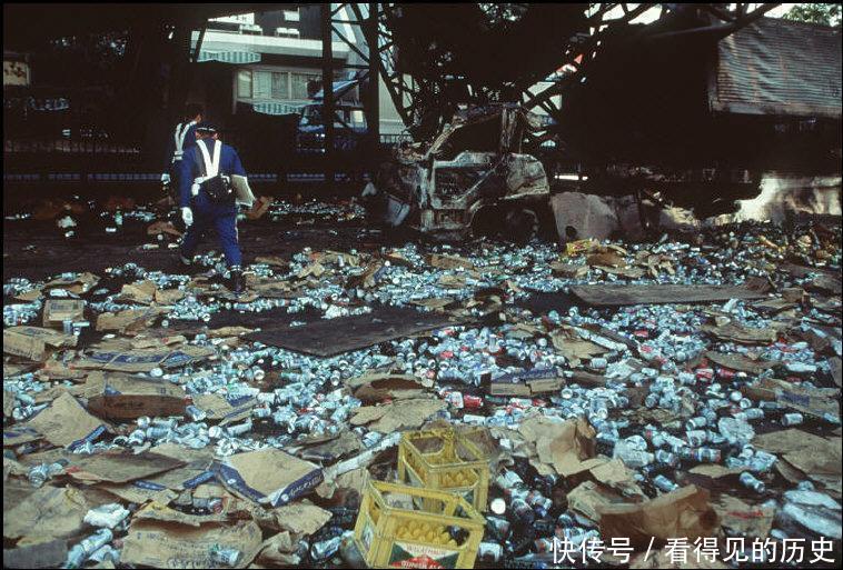 1995年的阪神大地震 使得日本神户变成了这个样子