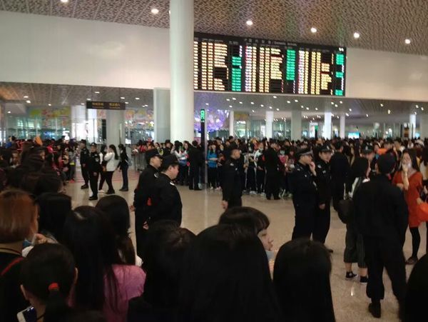 那次去机场看到了花花,徐良,尚雯婕的极客少年