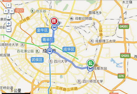 成都东火车站到成都火车北站怎样走_360问答