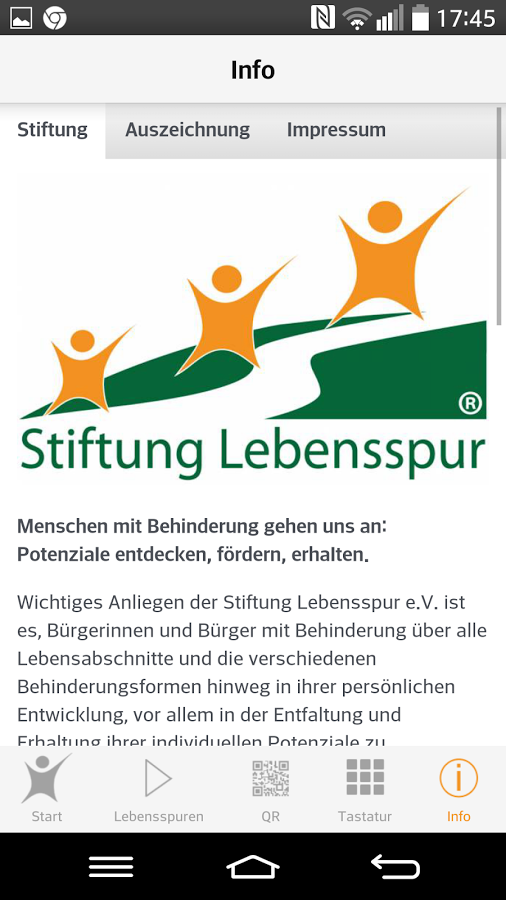 Stiftung Lebensspur截图5