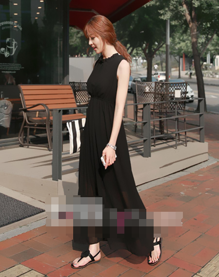 黑色长裙配什么鞋子好看?_360问答