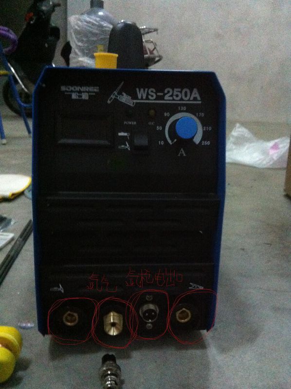 松勒ws250a电焊机线怎么接_360问答
