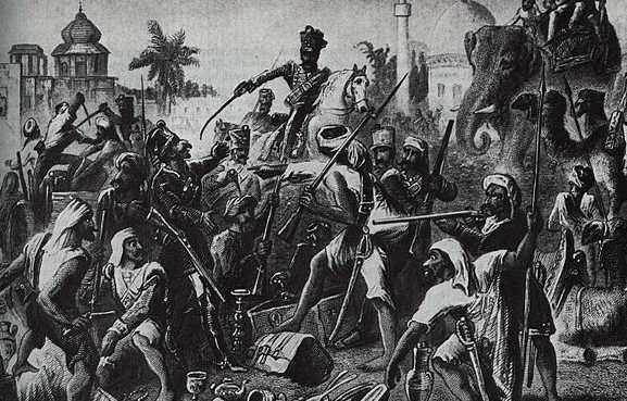 英国殖民统治下的印度:暴乱纷纷,横征暴敛,民众