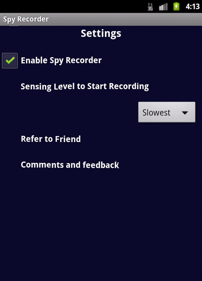 Spy Recorder截图1