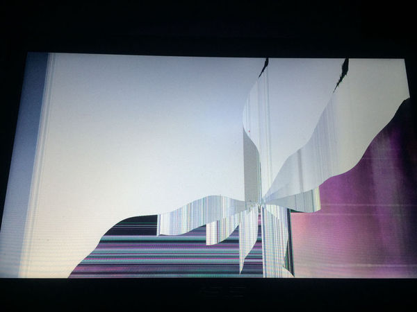 我电脑屏幕这是排线坏了还是内屏坏了_360问