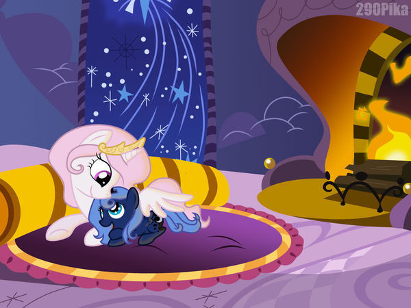 小马宝莉宇宙公主头发为什么是彩色的?_360问