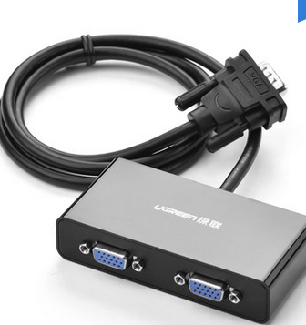 单vga接口如何实现双显示屏?_360问答