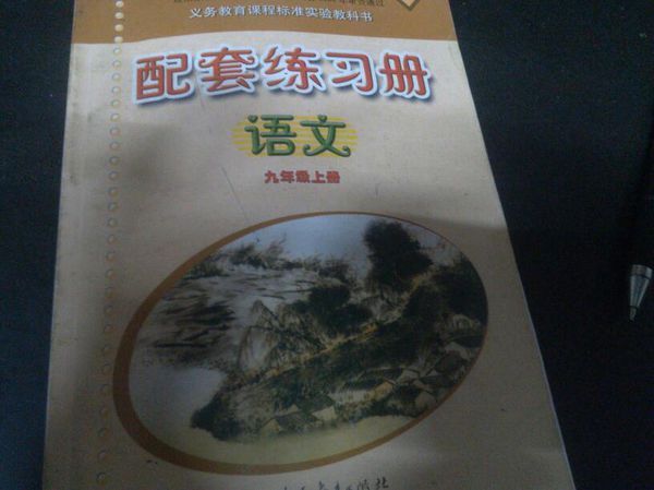 九年级上册语文配套练习册答案_360问答