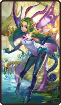 求刀塔传奇虚空和仙女龙的五星橙色图,类似这