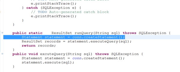 下面java代码,蓝色显示的为什么会运行不了?上