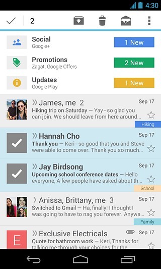 谷歌邮箱Gmail截图5