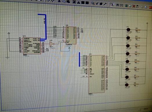微机原理流水灯如何让它四个四个地闪?求汇编