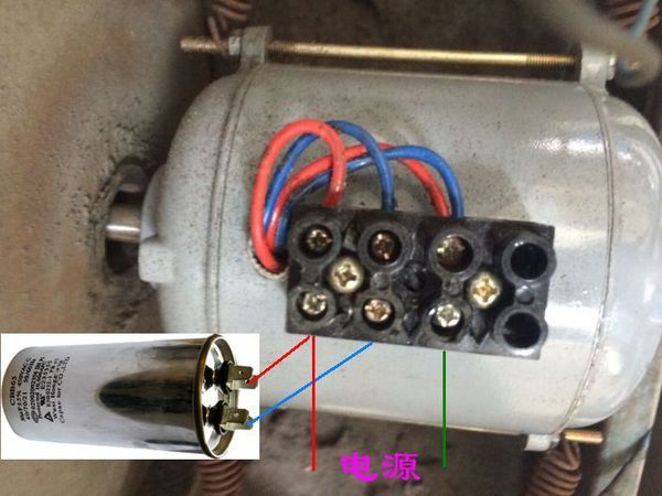 220V电机怎么接电容_360问答