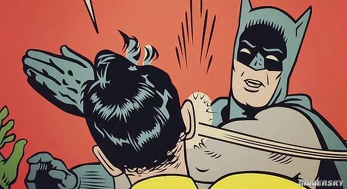 不知从什么时候起,蝙蝠侠家暴罗宾的漫画,成为了火遍国内外的表情