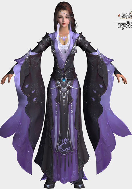 《剑网3》重制版万花雪河校服一览