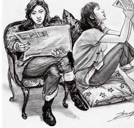 有哪些名家人物速写教程书?求推荐!_360问答