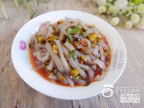 水腌菜拌魔芋最正宗的食谱_好搜v魔芋吃做法辅食什么图片