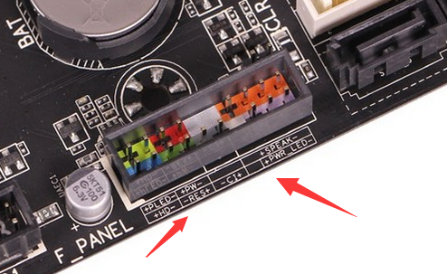 技嘉G31 775 主板电源开关在哪?应该怎样插插
