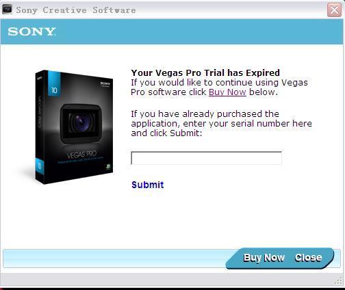 为什么无法使用Sony Vegas Pro?明明已经用注